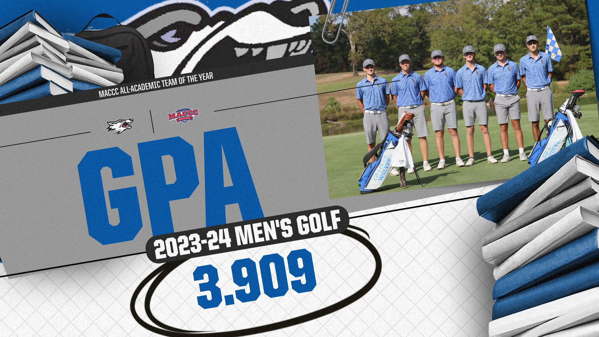 Co-Lin Men&rsquo;s Golf Named MACCC All-Academic Team of the Year&nbsp;&nbsp;&nbsp;&nbsp;