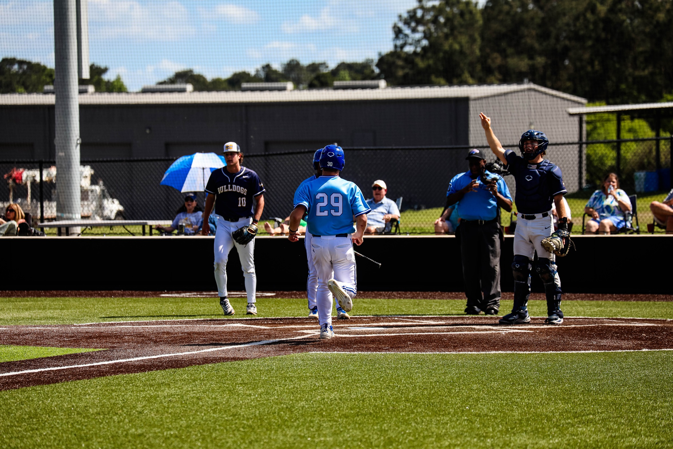 Wolves Split Day with Bulldogs