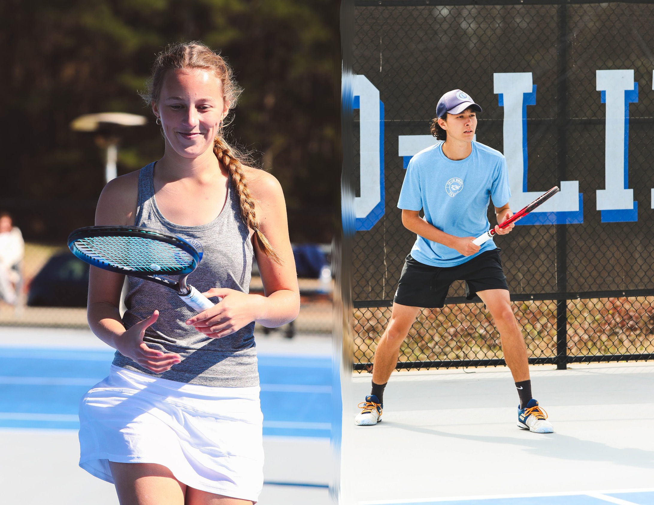 Tennis Sweeps Hinds on the Road