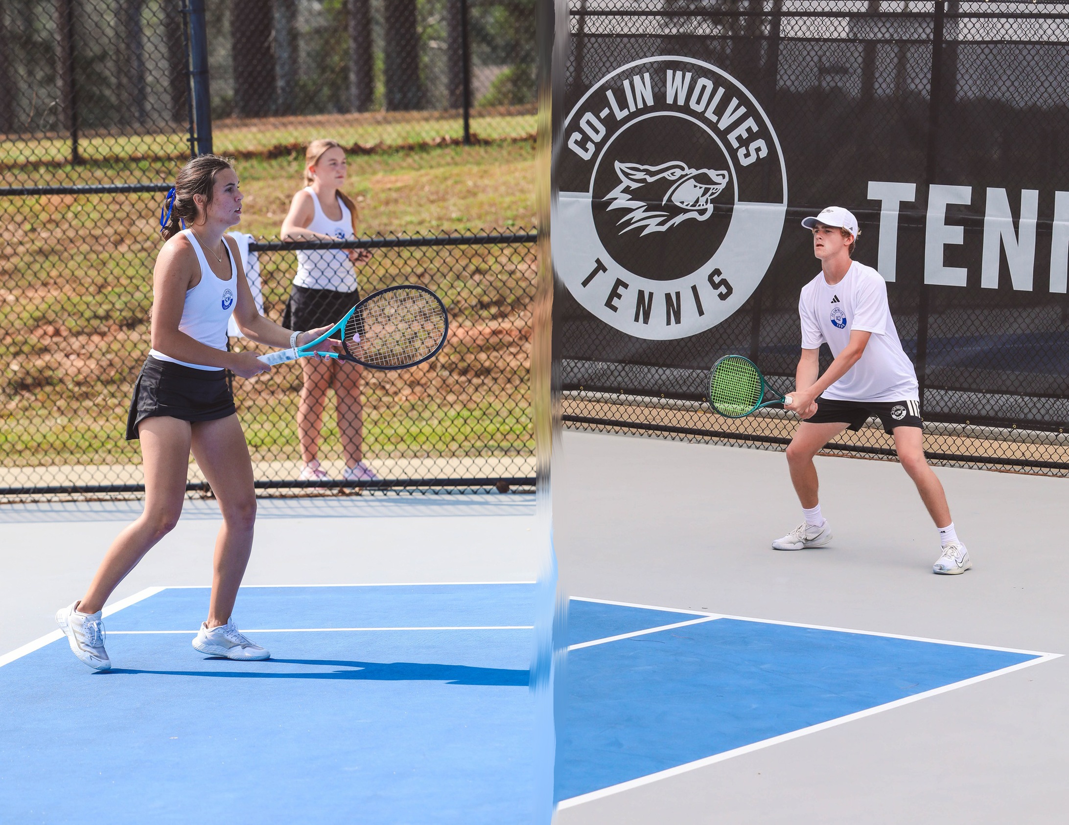 Tennis Splits Day with Gulf Coast