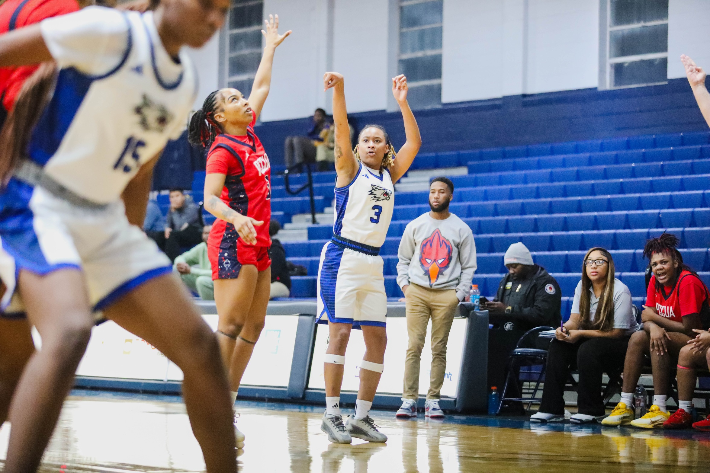 Lady Wolves Grind Out Overtime Win