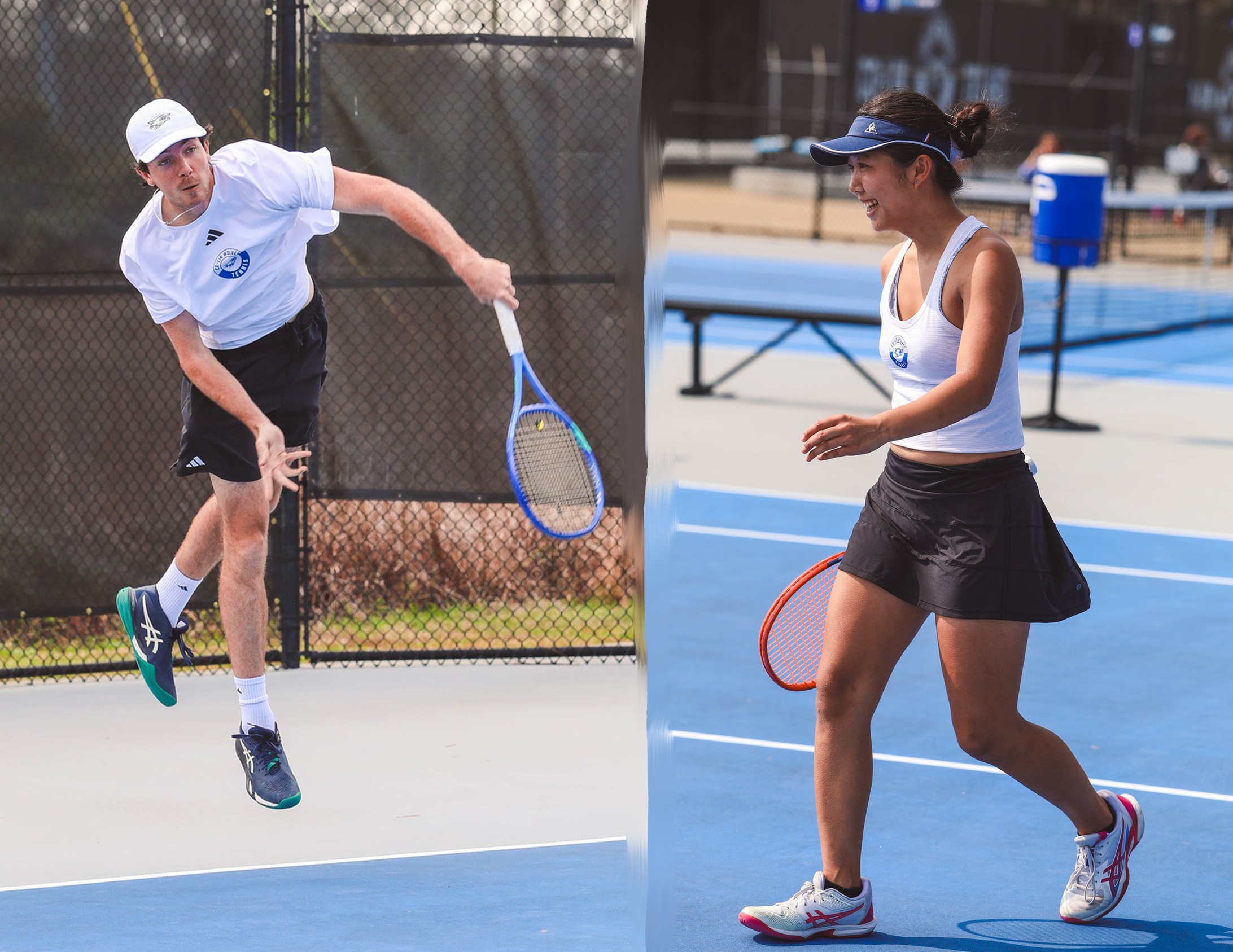 Tennis Takes Both Matches Against Meridian